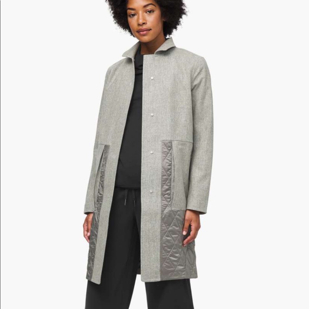 NWT Lululemon Roam Far Wool Coat